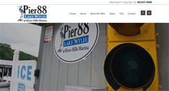 Desktop Screenshot of pier88yachtclub.com